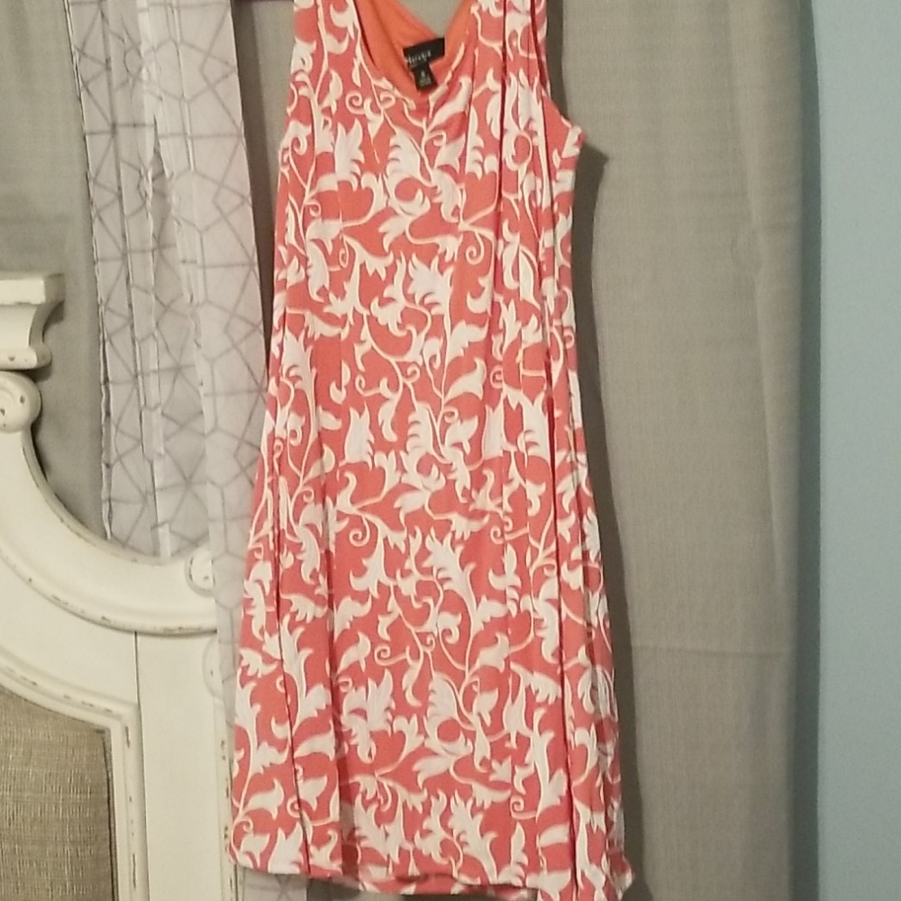 Pink short dress